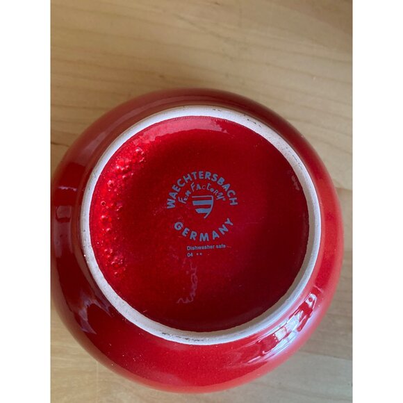 Waechtersbach Fun Factory Red Bowl & Mug – Germany – Replacement Dinnerware - Picture 8 of 10
